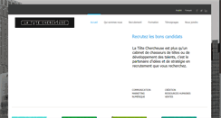 Desktop Screenshot of latetechercheuse.com